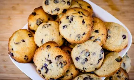 Soft Baked Chocolate Chip Cookies