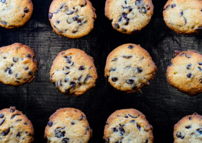Soft Baked Chocolate Chip Cookies Baked For 10 Minutes