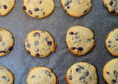 Soft Baked Chocolate Chip Cookies Baked For 9 Minutes