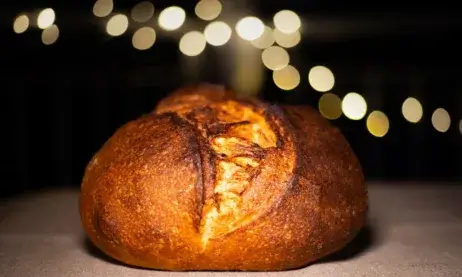 Sourdough Bread With All purpose and First Clear Flour