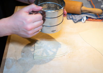 Indian Naan Bread Flouring Again