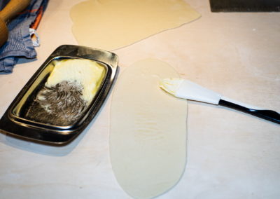 Indian Naan Bread Spread Butter