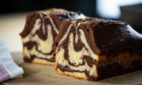 Extra Moist Marble Cake