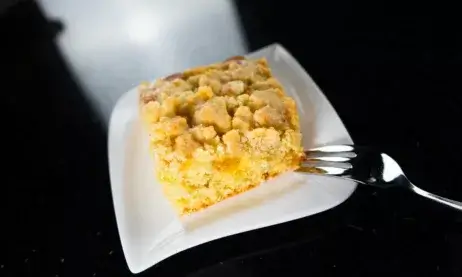 Peach Streusel Cake