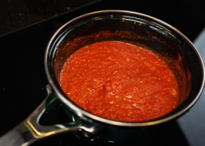 Pizza Dough With Hard Wheat Semolina Pizza Sauce