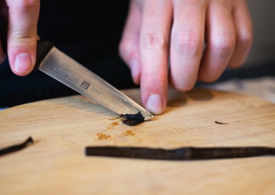 Chocolate Cheesecake aka Russischer Zupfkuchen Vanilla Bean