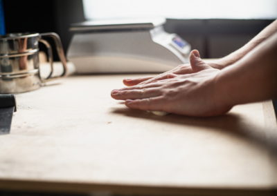 Rustic Baguette Rolls Rolling