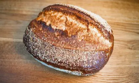 Sourdough Loaf With Sesame Seeds