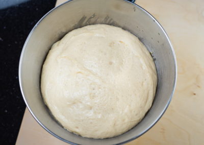 New Years Eve Doughnuts After Bulk Fermentation