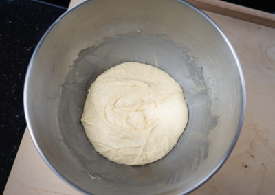 New Years Eve Doughnuts Before Bulk Fermentation