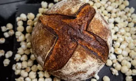 Popcorn Sourdough Bread