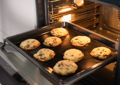 Chocolate Chip Crush Cookies From Levain Bakery After Baking