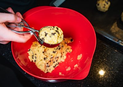 Chewy Chocolate Chip Cookies Portioning And Shaping