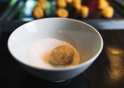 Chewy Brown Sugar Cookies With Cinnamon Coating In Sugar