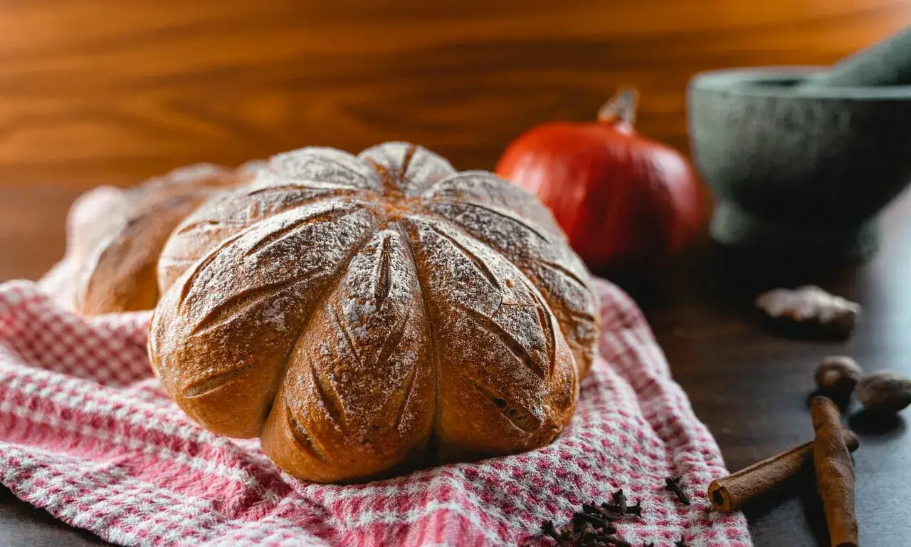 Pumpkin Spice Sourdough Bread