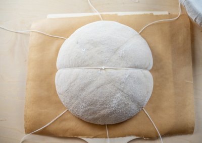 Pumpkin Spice Sourdough Bread First Twine Tied Up