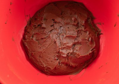 Chocolate Rum Balls Mixed Dough