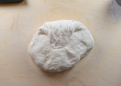 Big Sourdough Bread Rounding 2
