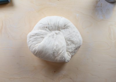 Big Sourdough Bread Rounding 5