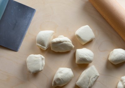 Mini Cheeseburger Muffins Divide Dough