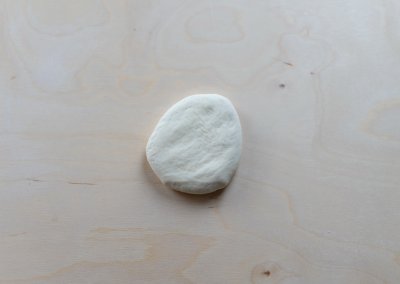 Mini Cheeseburger Muffins Press Dough Ball Down